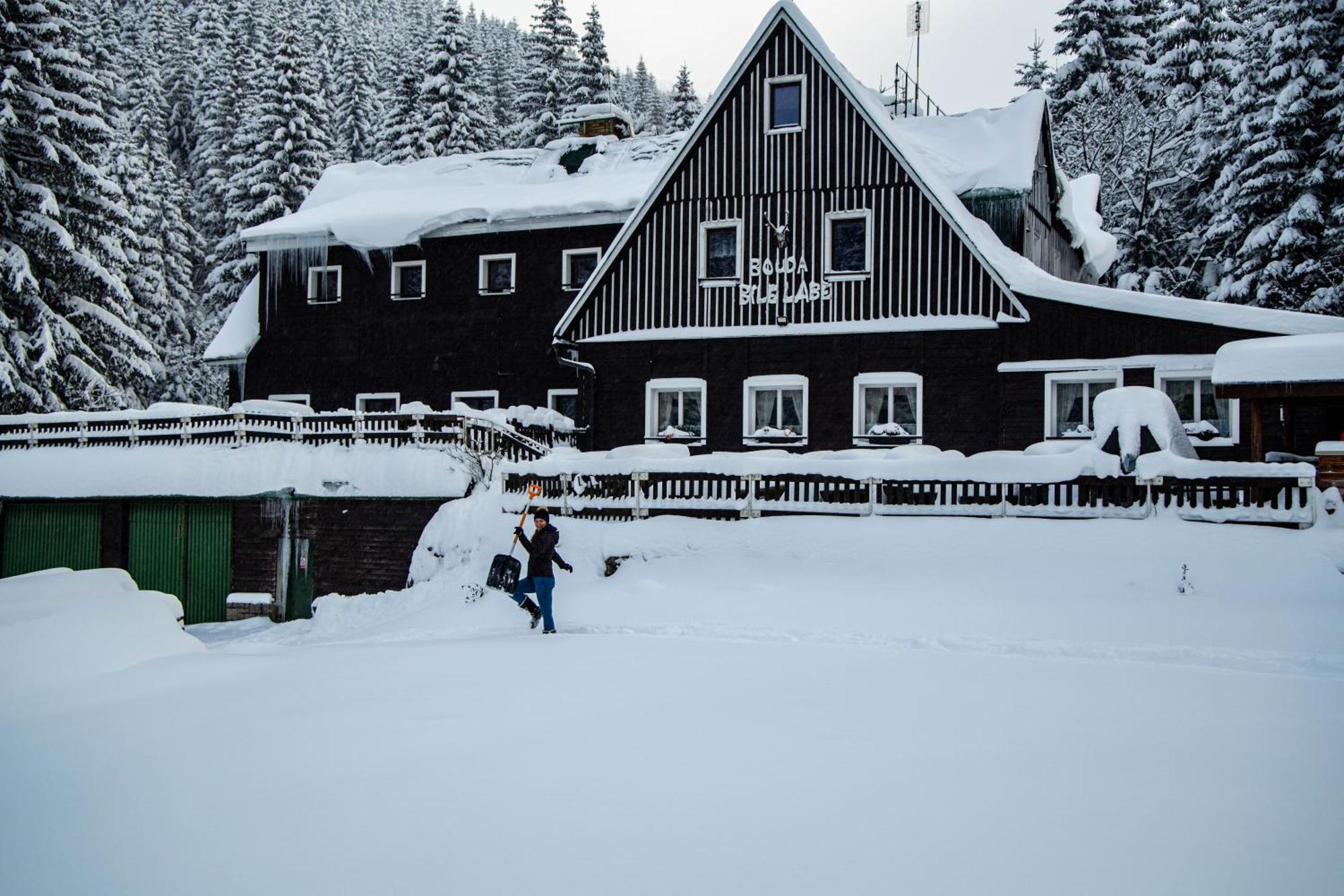 Bouda Bile Labe Hotel Špindlerŭv Mlýn Exterior foto